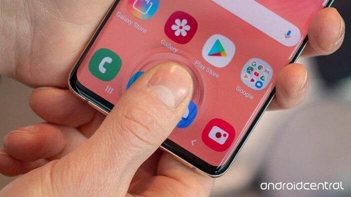 Ультразвуковой сканер в Galaxy S10